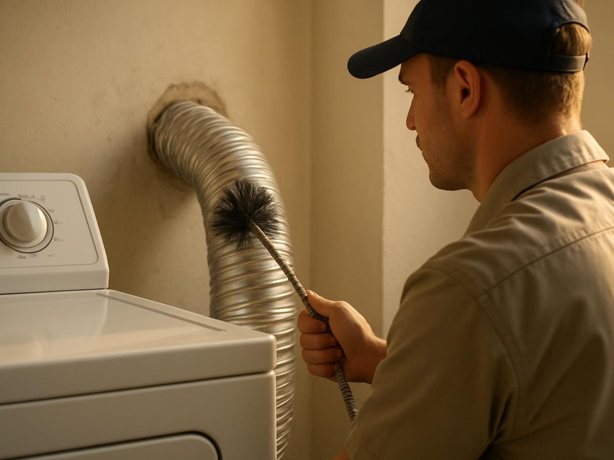 Jace Dryer Vent Services work in East Meadow